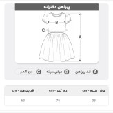 پیراهن بچه گانه دخترانه سبز پاستیلی ماچا مناسب 4 تا 6 سال
