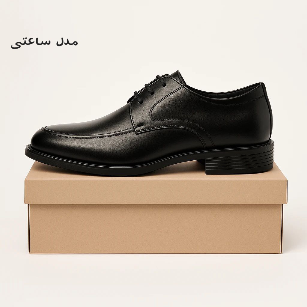 کفش  چرم مردانه رسمی مجلسی مدل مارال pam