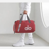 ساک ورزشی و مسافرتی پارچه ای سه بند با جیب بیرونی و زیپ