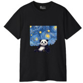 تیشرت آستین کوتاه مردانه پاندای کونگ فوکار نقاشی ونگوک