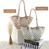 کیف زنانه چرم مصنوعی رسمی و روزمره با بند بلند