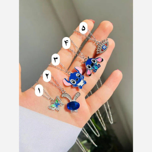 گردنبند دخترانه پینترستی استیل رنگ ثابت