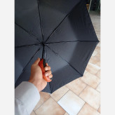 چتر تاشو اتوماتیک عصایی هشت فنره آب گریز با کاور مردانه و زنانه