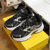 کفش لژدار زنانه مدل جوجو مشکی کتانی اسپرت پیاده روی