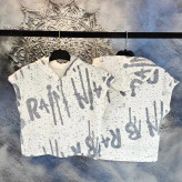وست کلاهدار بچگانه و زنانه تک پنبه ترک تابستانه نازک 3 تا 14 سال