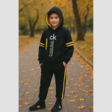 ست هودی و شلوار بچگانه پارچه زهره داخل کرک مناسب مدرسه سایز 50 تا 65