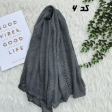 شال نخ کتان سنگشور وارداتی روزمره قواره 188 در 64 سانت