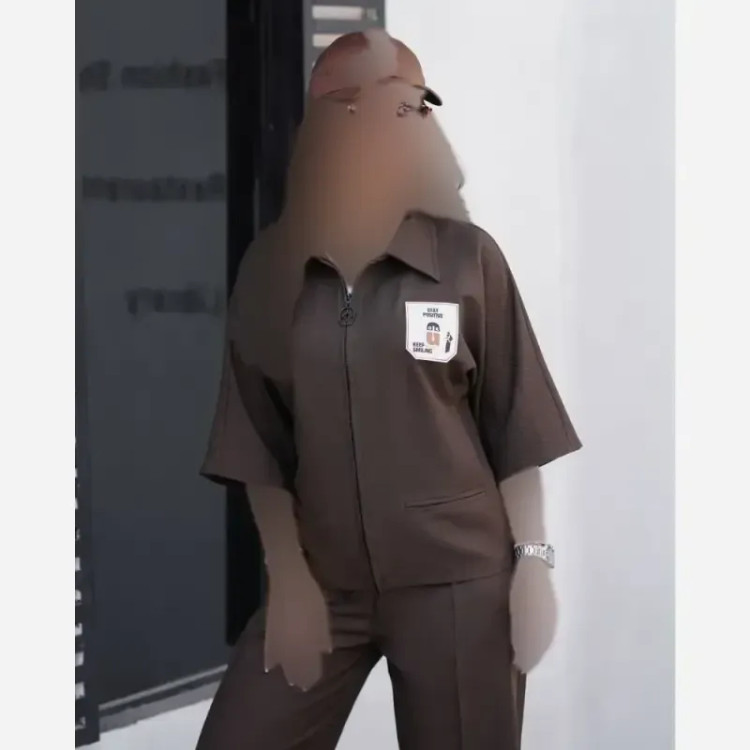 ست بامبر شلوار بگ دوپیله جیبدار مازراتی کجرا درجه یک کالکشن 1405 مدل پانی