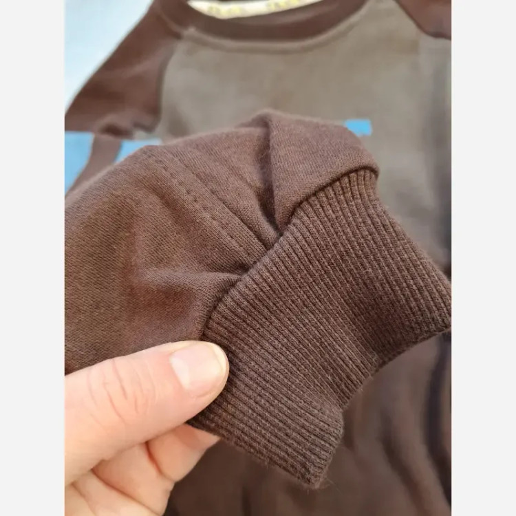 ست پاییزه بچگانه بلوز دورس و شلوار جین بگ سایز 50 تا 65