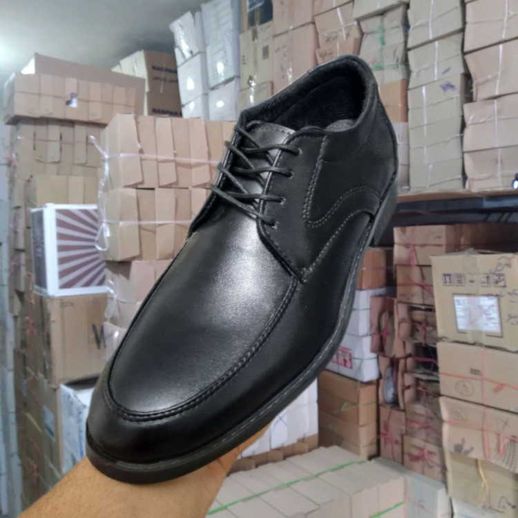 کفش چرم مردانه بندی مدل ساعتی pamshop | رسمی، اداری و مجلسی شیک