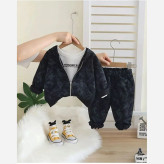 ست 3 تکه سوییشرت و بلوز و شلوار بچگانه برند پولو دورس وارداتی مناسب 1.5 تا 6 سال