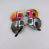عینک آفتابی ریبن مدل RB3025 خلبانی شیشه سبز G15 فریم طلایی لنز UV